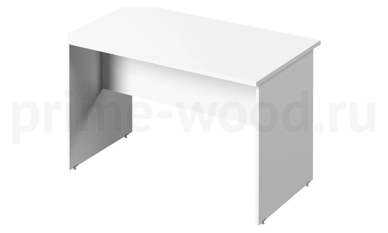Стол заседаний прямой Public Comfort 120x70x74 цвет: Белый - фото 0
