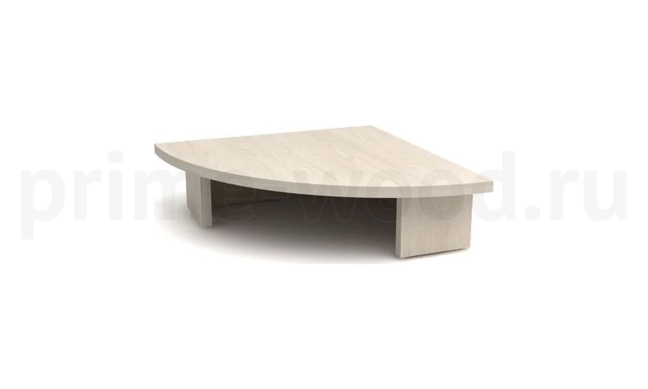 Подставка под монитор Канц 40x40x12 цвет: Дуб молочный - фото 3