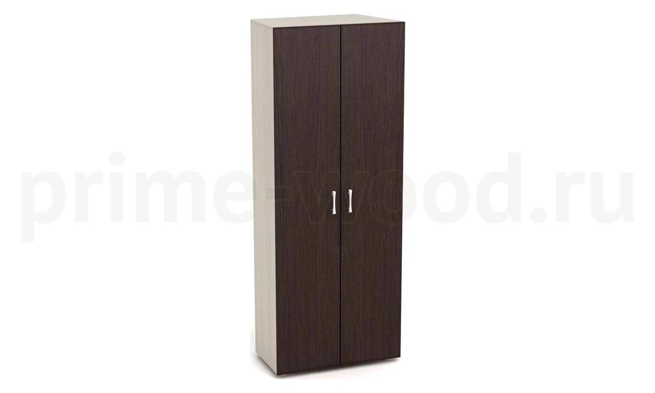 Гардероб Канц 70x35x183 цвет: Венге/Дуб молочный - фото 5