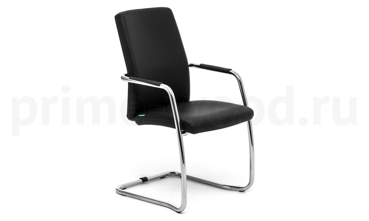 Стул офисный для посетителя Well_Seat на полозьях - фото 0