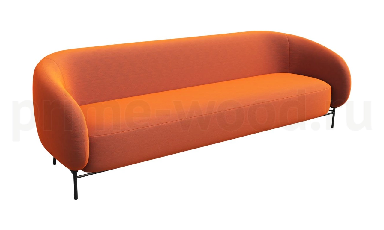 Диван трехместный BELT 221х92х73 материал: Категория 3 - фото 3