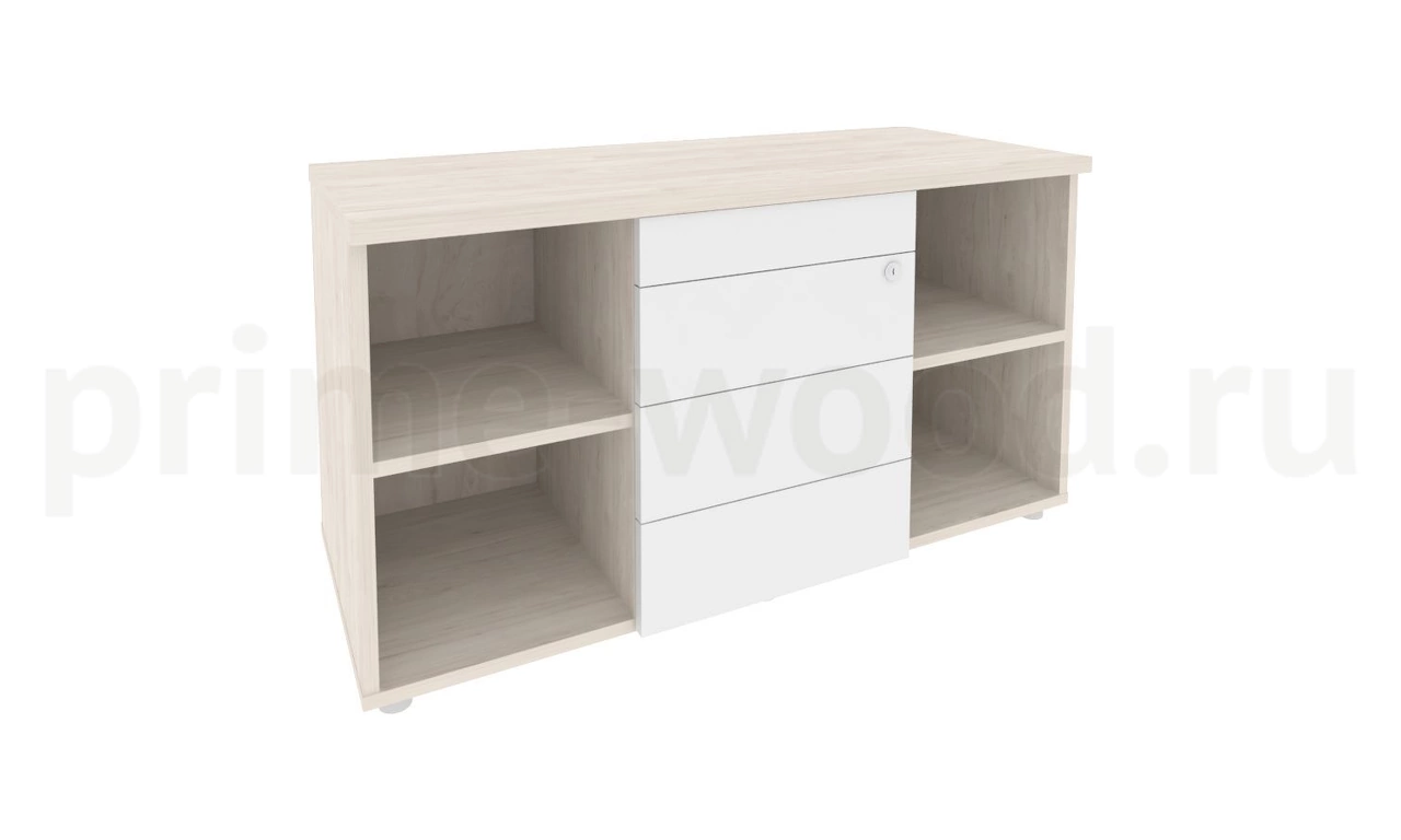 Тумба сервисная с ящиками TIP-ON ONIX 110x46x60 цвет: Дуб Аттик - фото 5