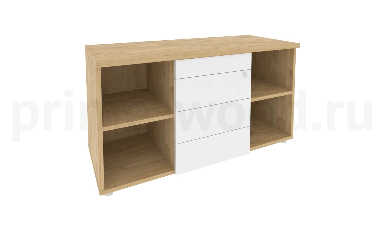 Тумба сервисная с ящиками TIP-ON ONIX 110x46x60 цвет: Дуб Аттик - фото 8