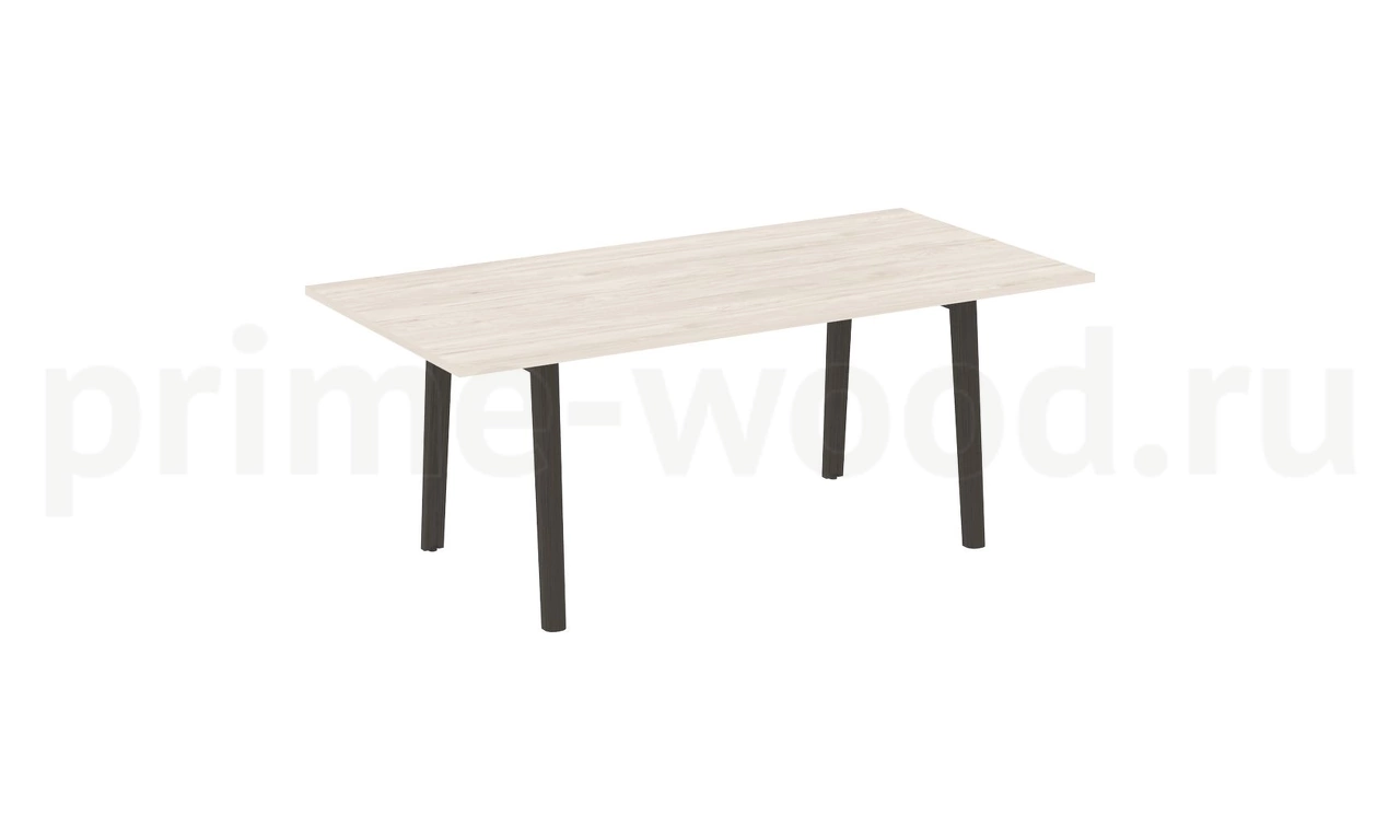 Стол переговорный, опоры - массив дерева ONIX WOOD 198x98x75 - фото 4