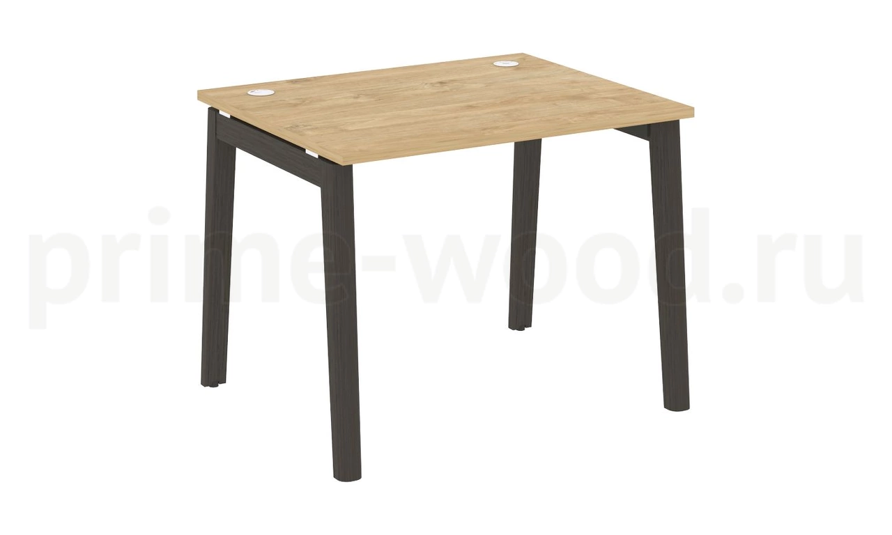 Стол письменный, опоры - массив дерева ONIX WOOD 98x80x75 - фото 8