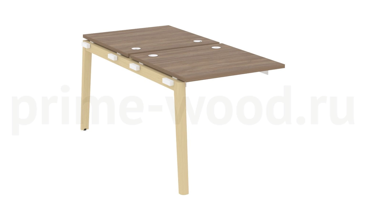 Наборный элемент рабочей станции, опоры - массив дерева ONIX WOOD 78x164x75 - фото 3