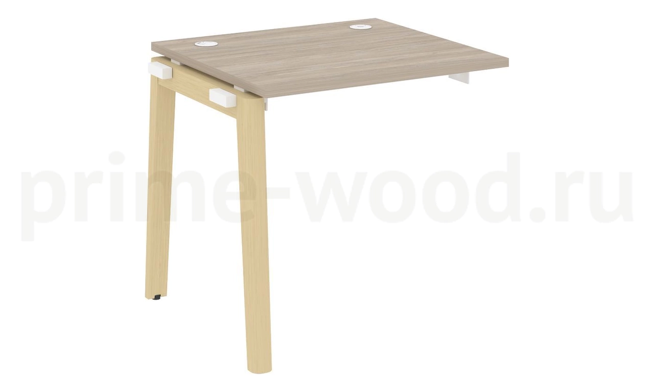 Наборный элемент рабочей станции, опоры - массив дерева ONIX WOOD 78x72x75 - фото 1