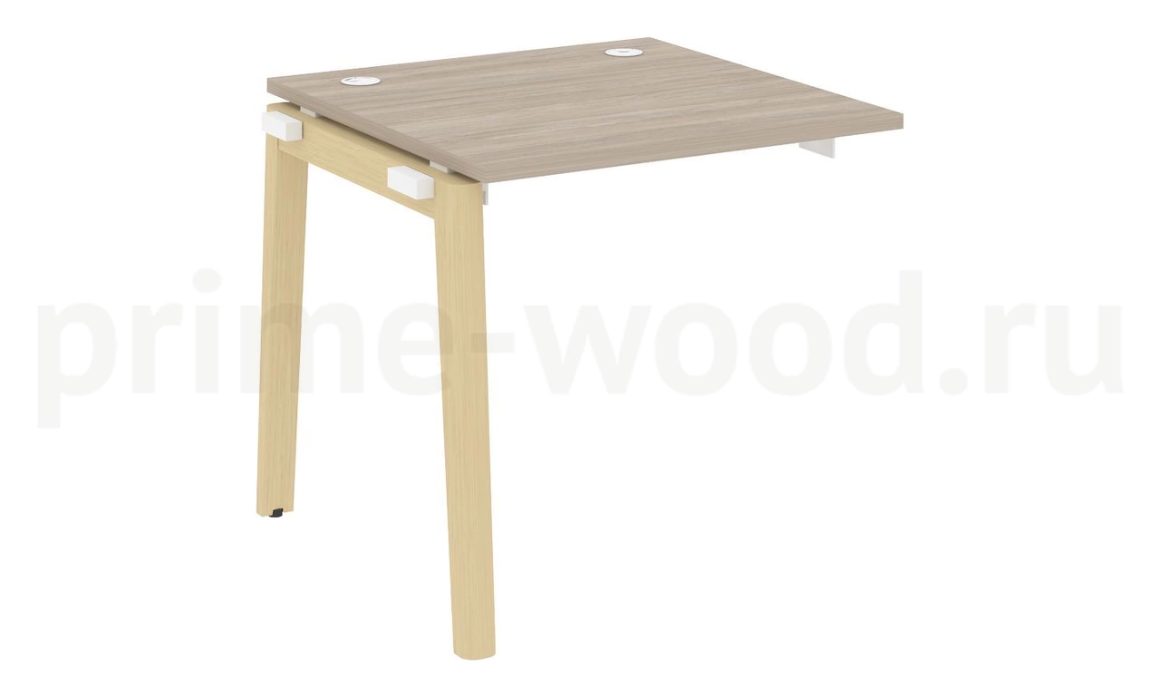 Наборный элемент рабочей станции, опоры - массив дерева ONIX WOOD 78x80x75 - фото 1