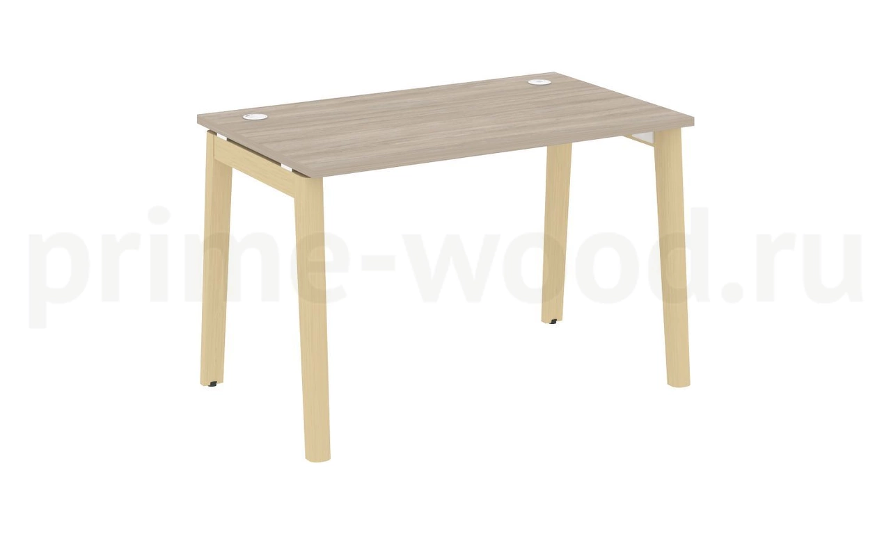 Стол письменный, опоры - массив дерева ONIX WOOD 118x72x75 - фото 1