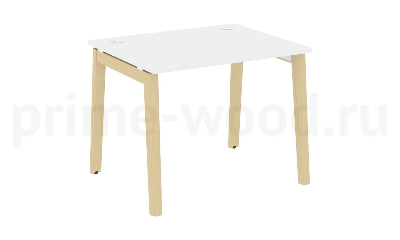Стол письменный, опоры - массив дерева ONIX WOOD 98x80x75 - фото 7