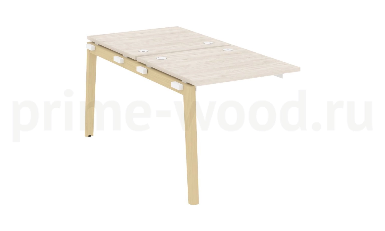 Наборный элемент рабочей станции, опоры - массив дерева ONIX WOOD 78x164x75 - фото 5