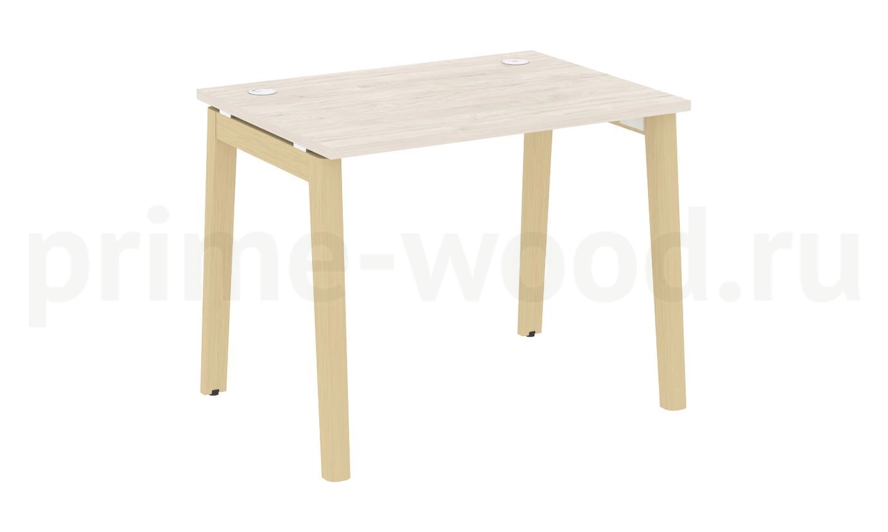 Стол письменный, опоры - массив дерева ONIX WOOD 98x72x75 - фото 5
