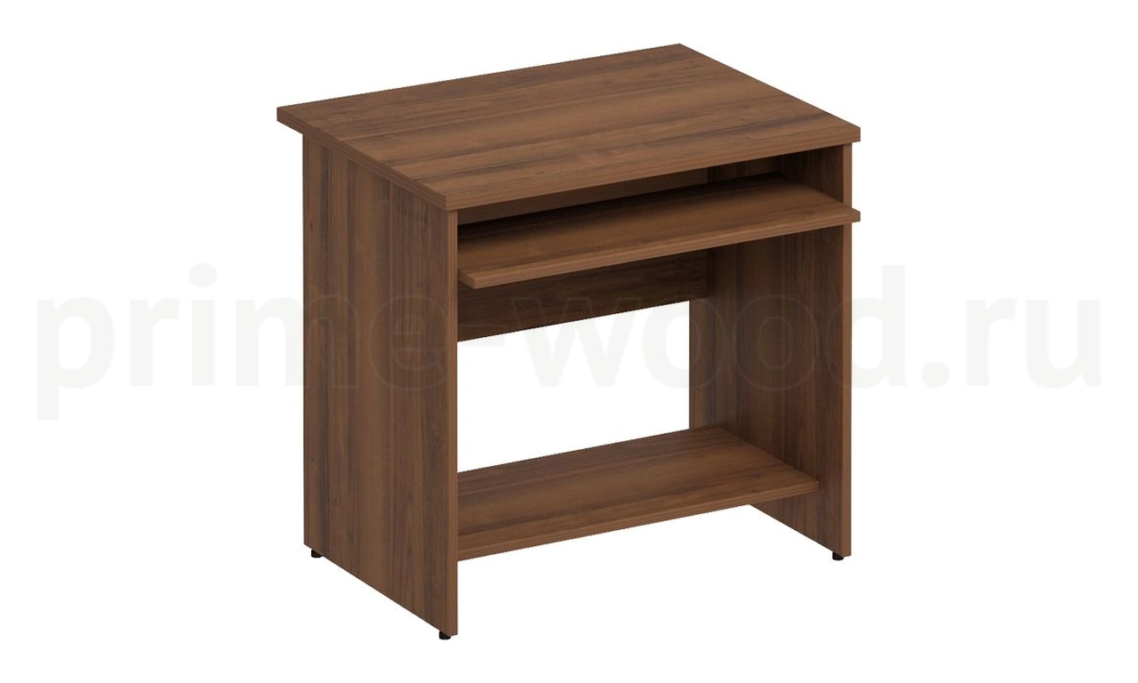 Компьютерный стол Комфорт 80x60x75 цвет: Орех французский - фото 2