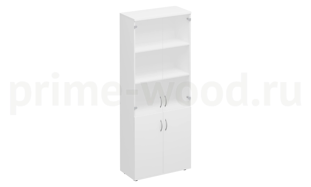 Шкаф для документов Комфорт 80x38x200 арт. К 379 цвет: Дуб Шамони светлый - фото 3