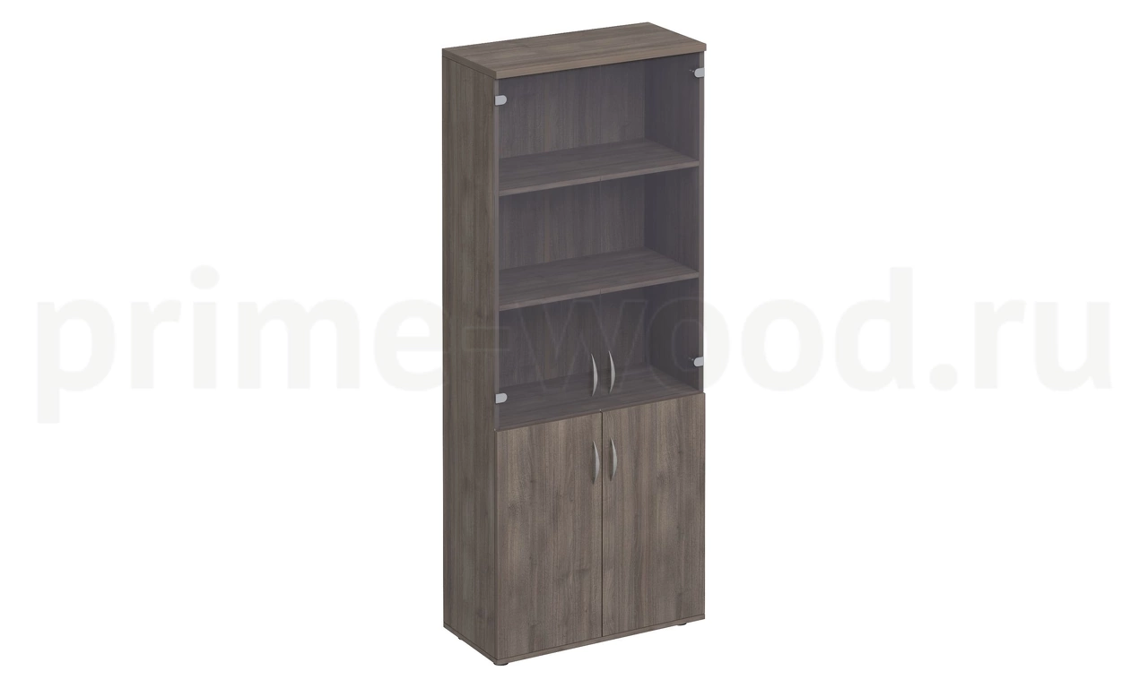 Шкаф для документов Комфорт 80x38x200 арт. К 379 цвет: Дуб Шамони светлый - фото 0